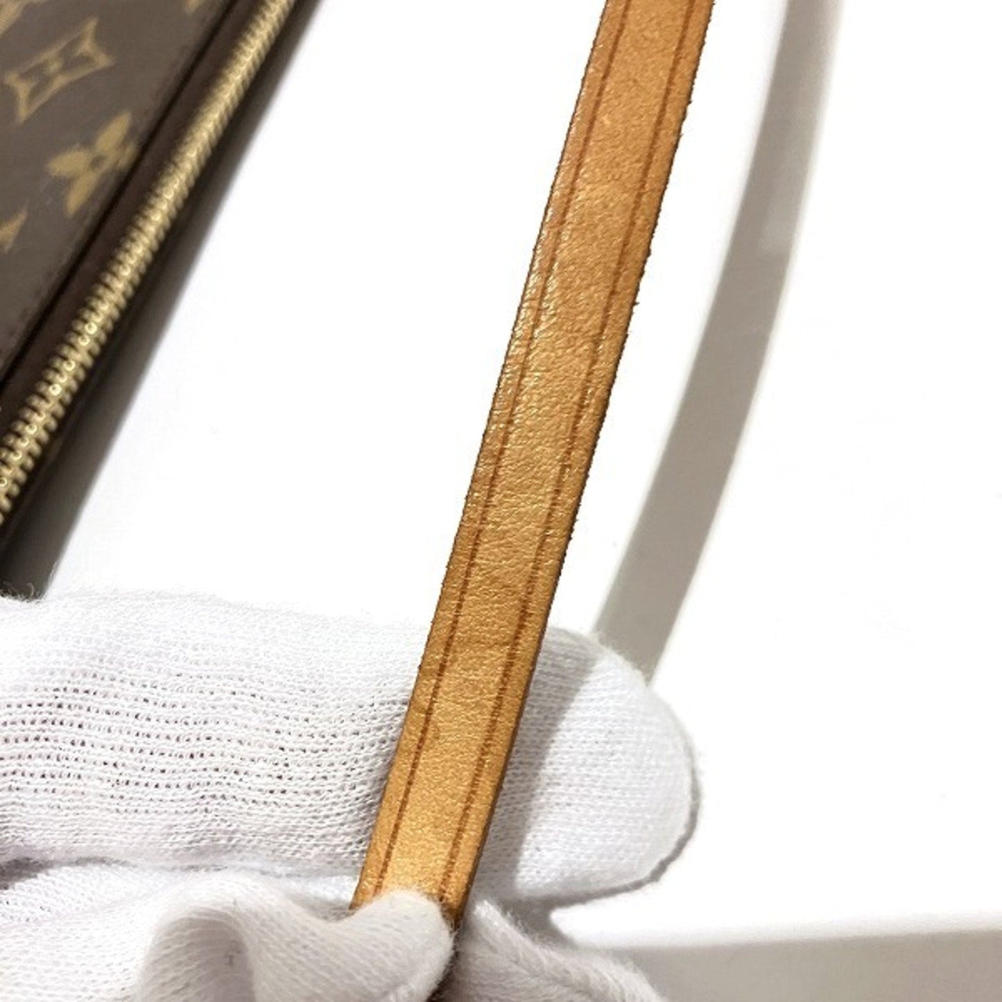 Louis Vuitton Pochette Accessoires Canvas Clutch Bag