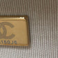 CHANEL Metallic Lambskin Like A Wallet Flap Golden Pink