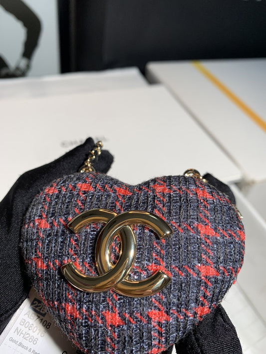 CHL - Long Necklace Bag Dark Blue For Women Bags 3in/7.6cm