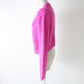Gucci GG Embroidery Logo Button Cardigan Pink S