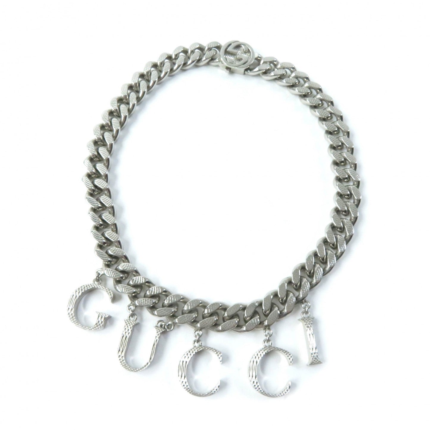 Gucci Interlocking Necklace Silver Necklace