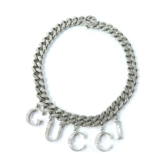 Gucci Interlocking Necklace Silver Necklace