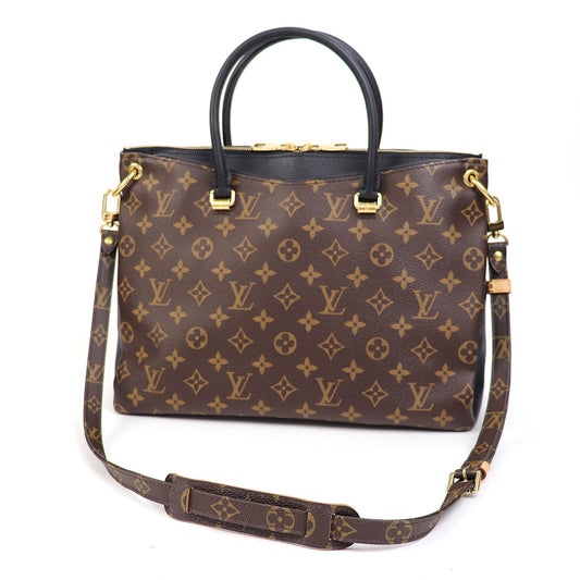 Louis Vuitton Pallas Monogram Noir Grain Calf 2way Tote Bag