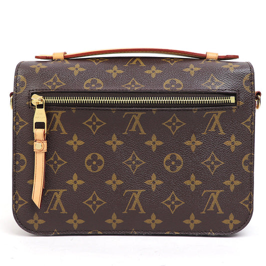 Louis Vuitton Pochette Metis MM Monogram Shoulder Bag Crossbody
