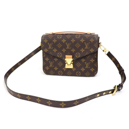 Louis Vuitton Pochette Metis MM Monogram Shoulder Bag Crossbody