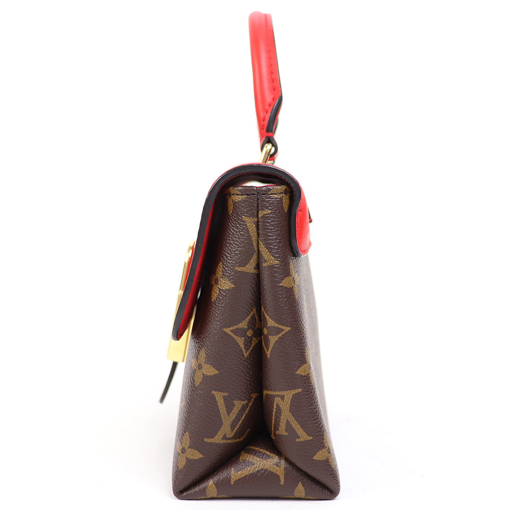 Louis Vuitton Locky BB Monogram Coquelicot Shoulder Bag Leather Red
