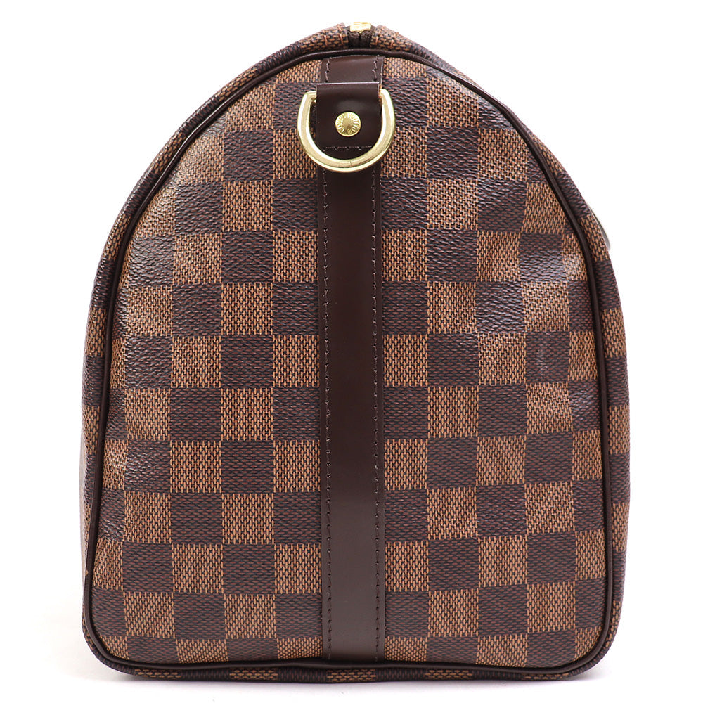 Louis Vuitton Speedy Bandouliere 30 Damier Ebene Shoulder Bag
