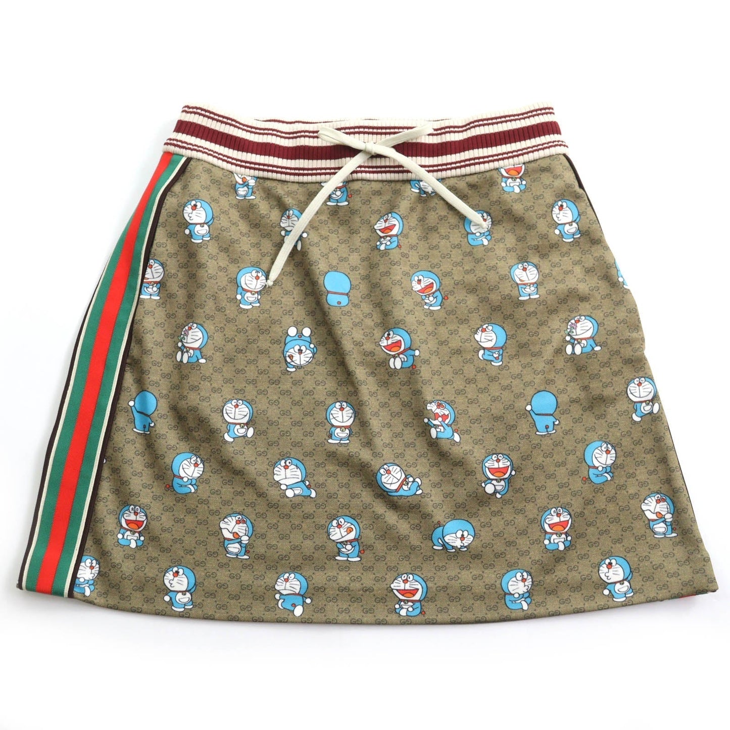 Gucci Doraemon GG Trapezoid Skirt Brown S