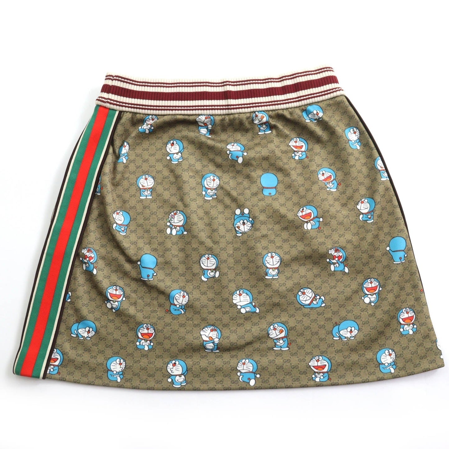 Gucci Doraemon GG Trapezoid Skirt Brown S