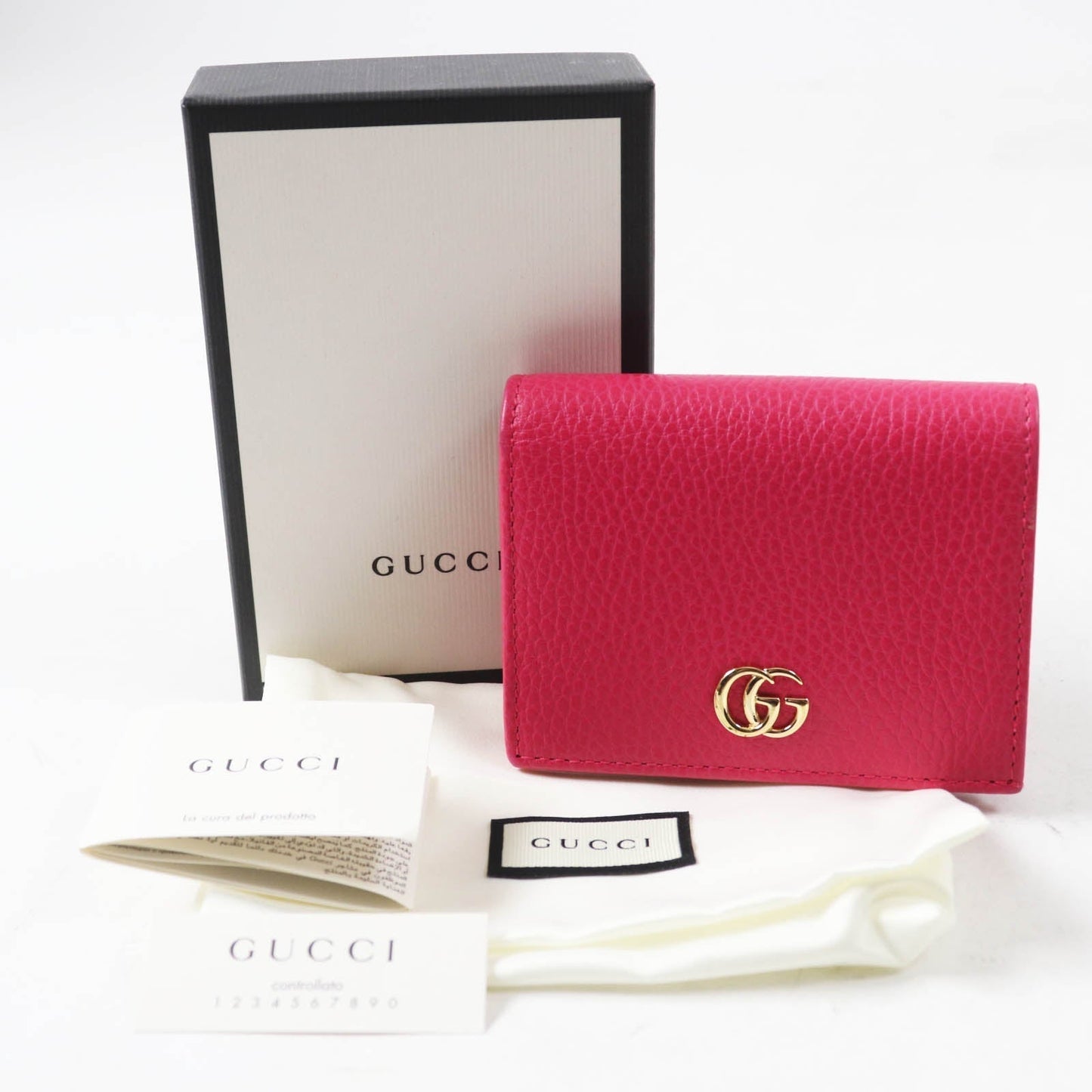 Gucci GG Marmont Leather Bifold Wallet