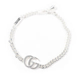 Gucci Double G Chain SV925 Bracelet