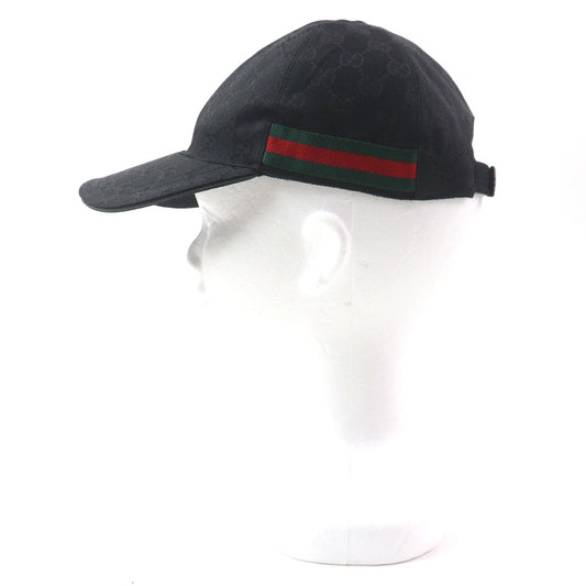 Gucci Webline GG canvas polyester cotton cap