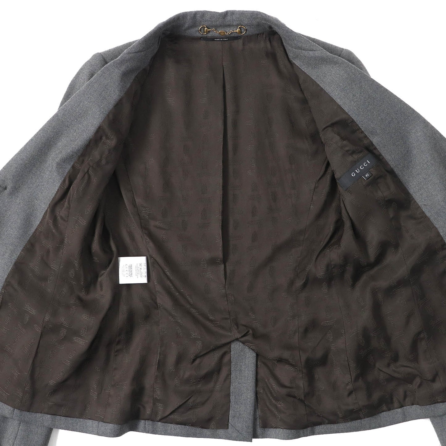 Gucci Wool Elastane Tailored Jacket