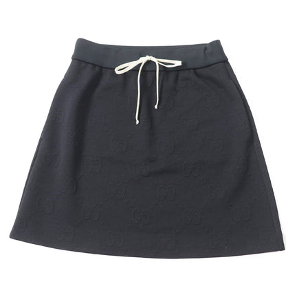 Gucci GG pattern polyester skirt