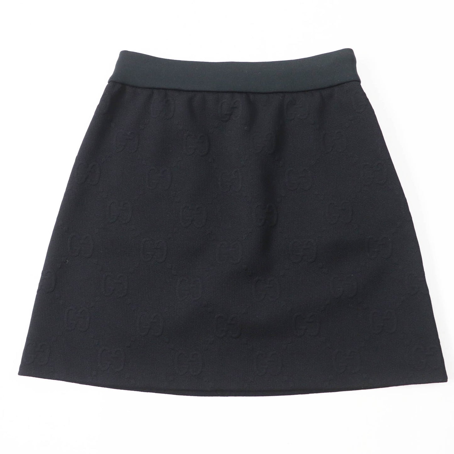 Gucci GG pattern polyester skirt