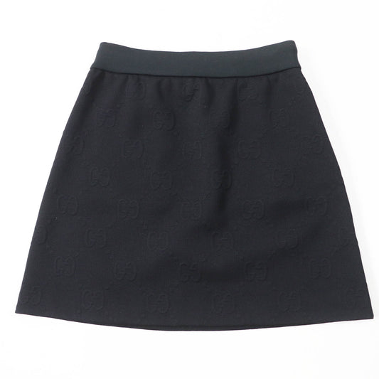 Gucci GG pattern polyester skirt