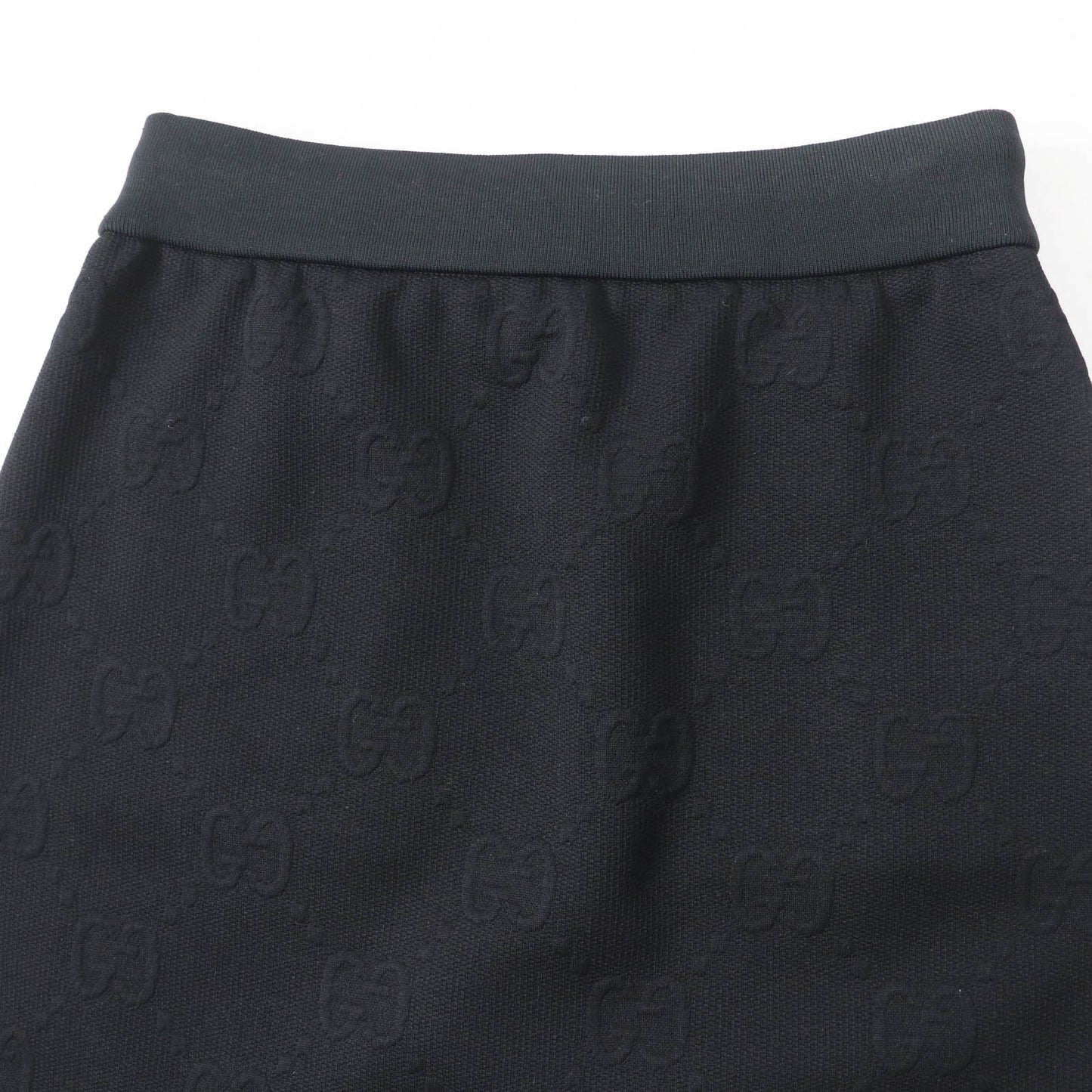 Gucci GG pattern polyester skirt