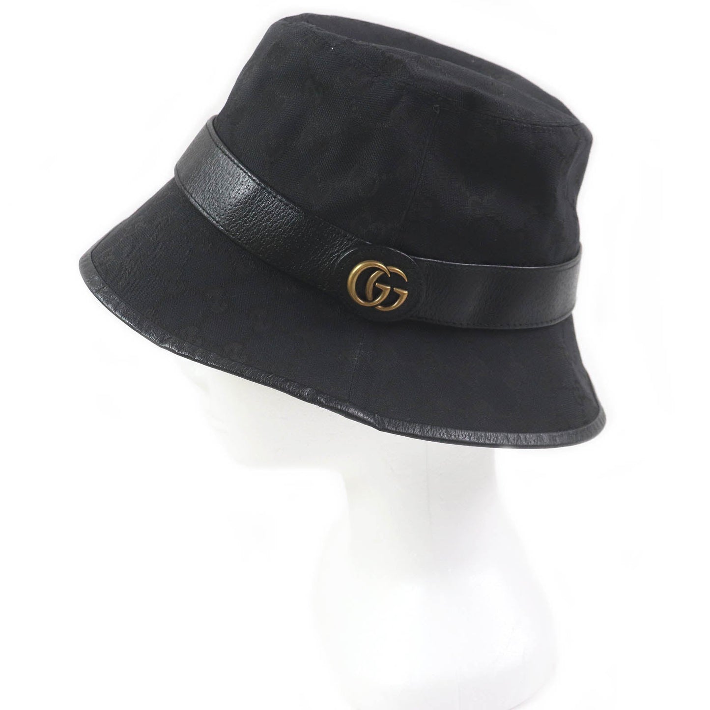 Gucci GG Canvas Polyester Cotton Bucket Hat