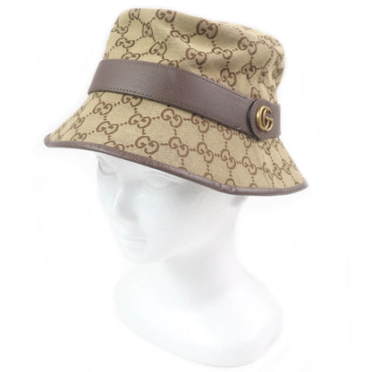 Gucci GG Canvas Cotton Polyester Bucket Hat