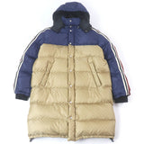 Gucci GG logo nylon cotton down coat