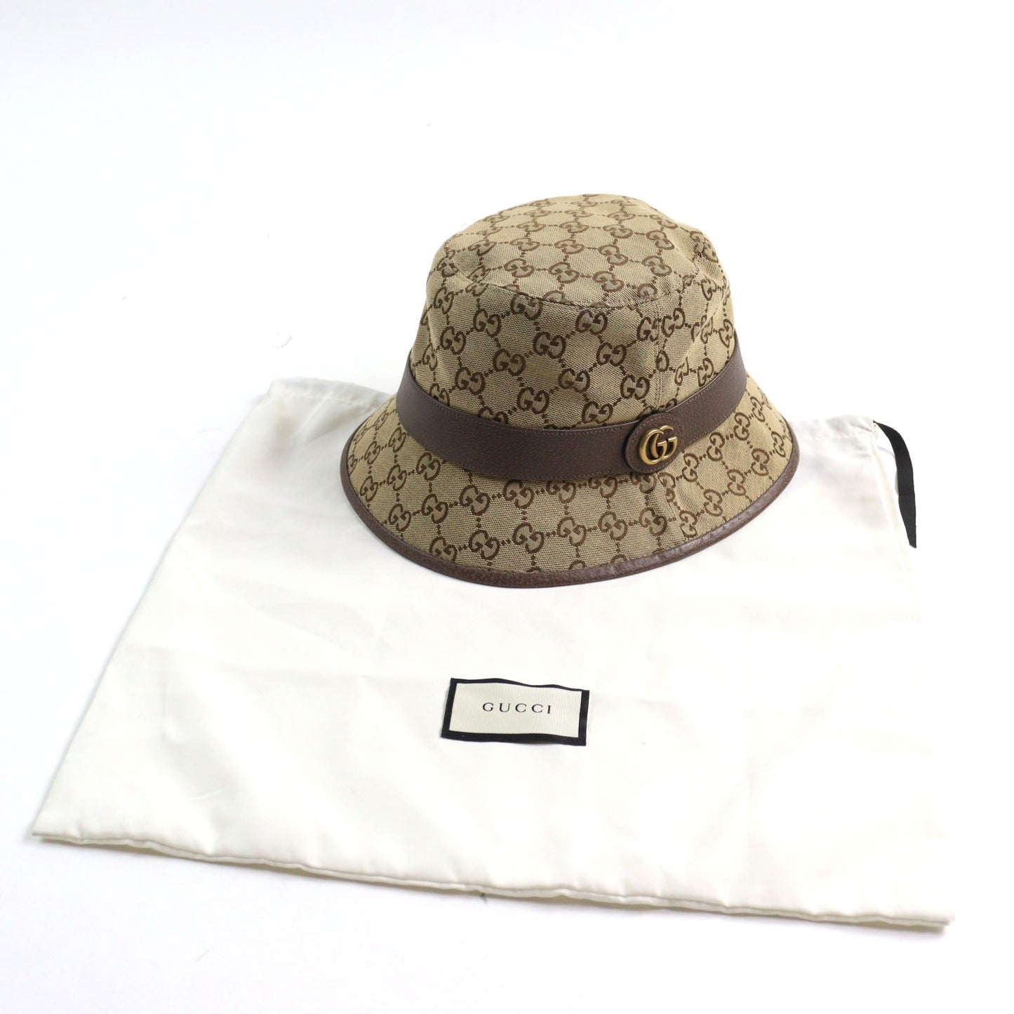 Gucci GG Marmont GG Canvas Cotton Polyester Bucket Hat