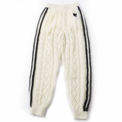 Gucci×adidas Trefoil mohair Nylon Knit Pants
