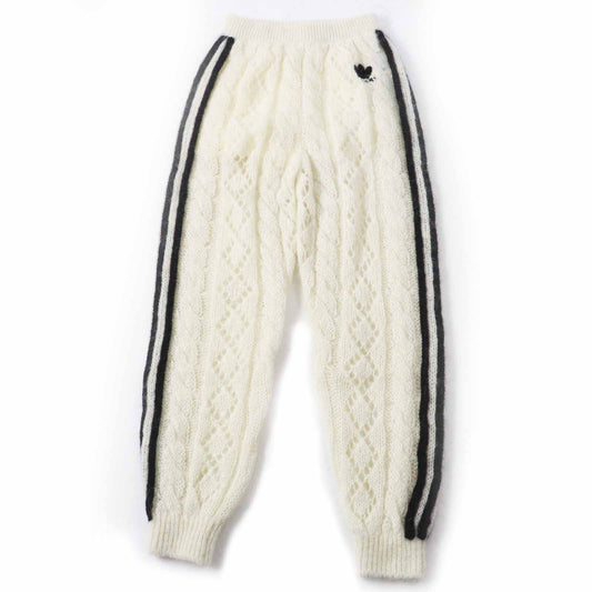 Gucci×adidas Trefoil mohair Nylon Knit Pants