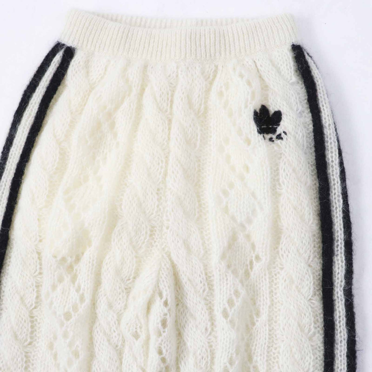 Gucci×adidas Trefoil mohair Nylon Knit Pants