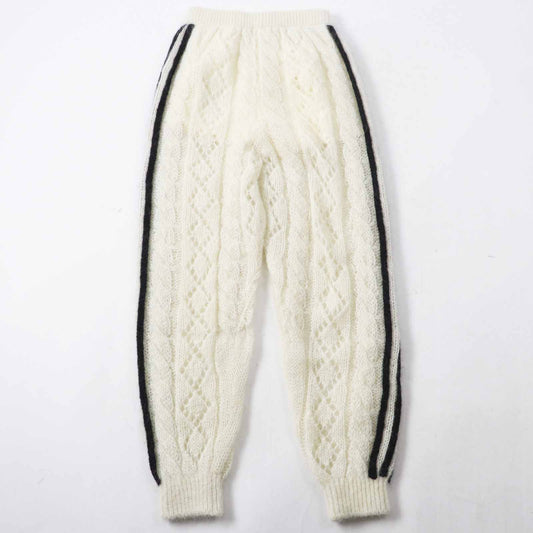 Gucci×adidas Trefoil mohair Nylon Knit Pants