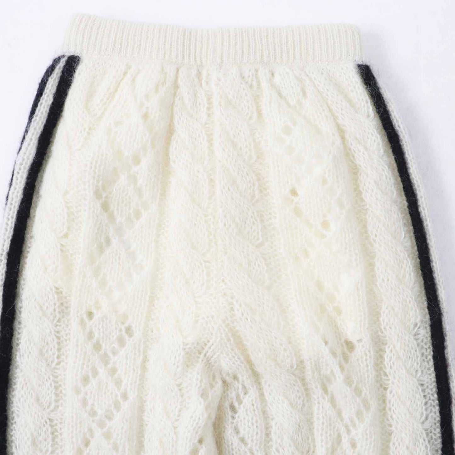 Gucci×adidas Trefoil mohair Nylon Knit Pants