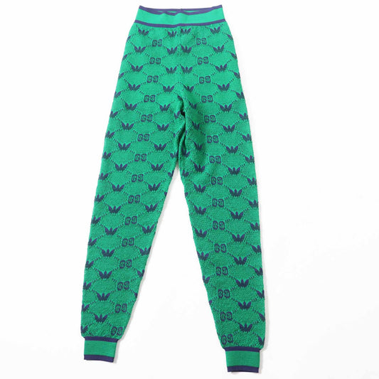 Gucci×adidas GG Trefoil wool jacquard wool rayon pants