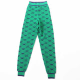 Gucci×adidas GG Trefoil wool jacquard wool rayon pants