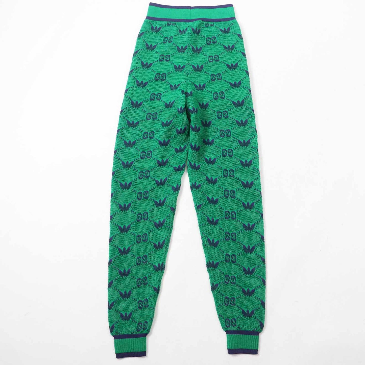 Gucci×adidas GG Trefoil wool jacquard wool rayon pants