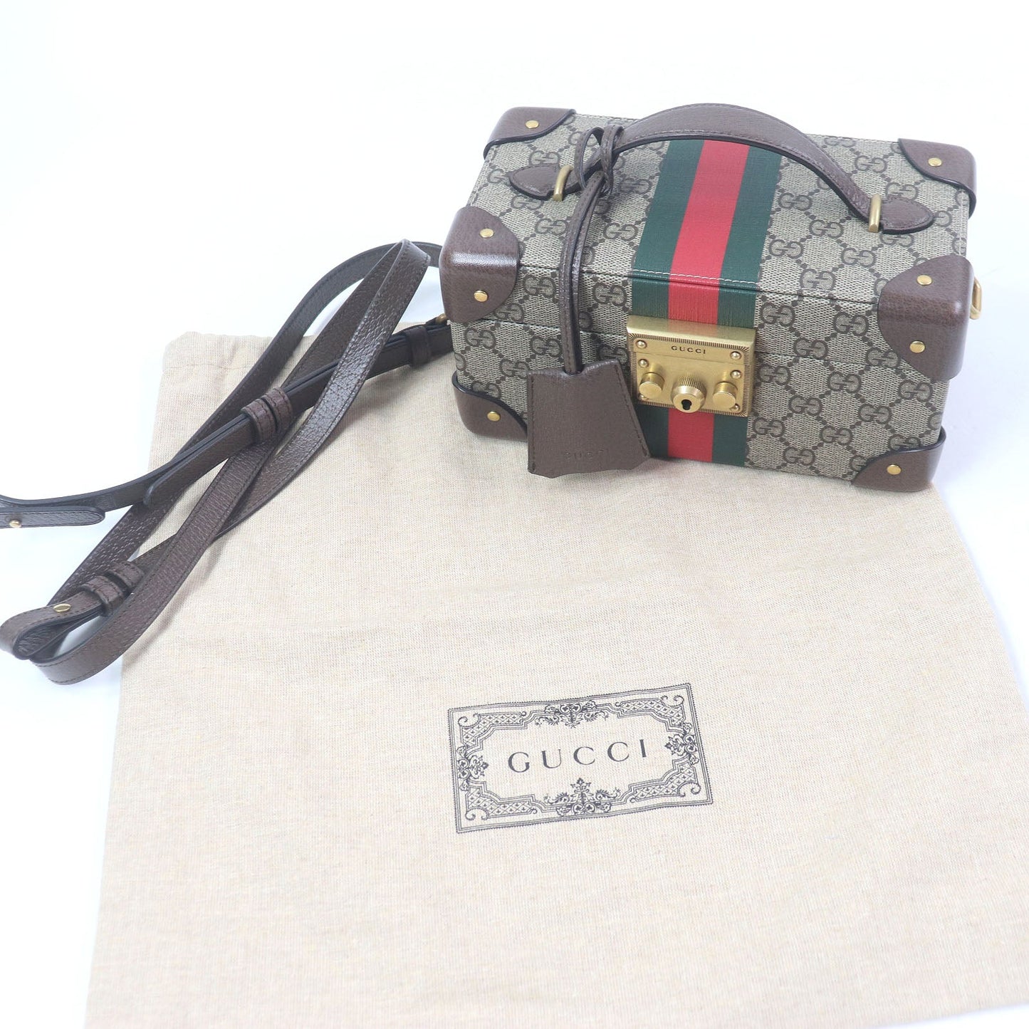 Gucci Gucci Savoy GG Supreme Briefcase