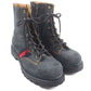 Gucci Side Zip Lace Up Denim Boots