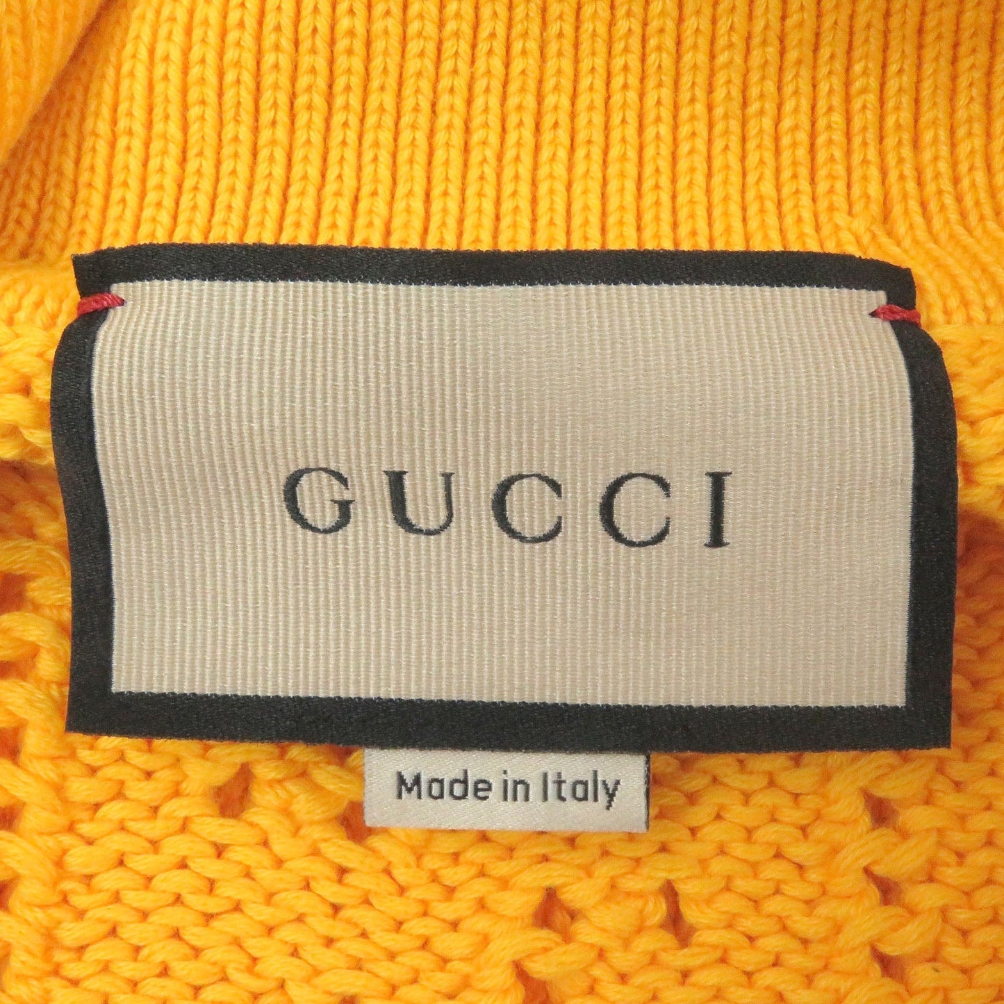 Gucci Perforated GG Webline Cotton Sweater