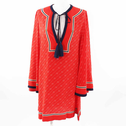Gucci GG diagonal silk tunic