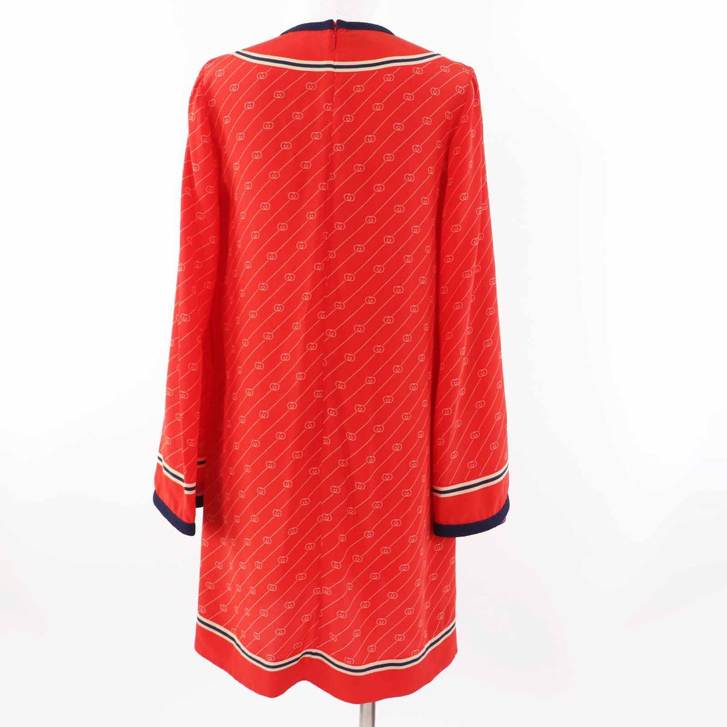 Gucci GG diagonal silk tunic