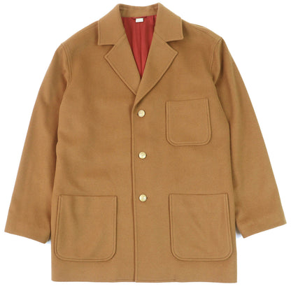 Gucci Snake embroidered cashmere coat