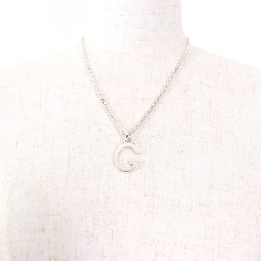 Gucci G logo AG925 Necklace