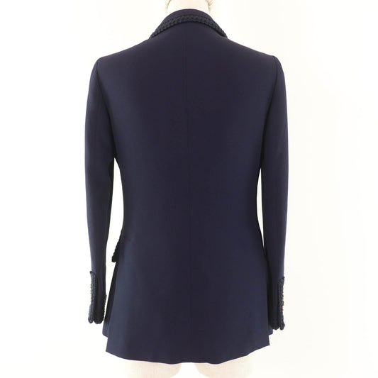 Gucci Interlocking G pin charm Tailored Jacket Rayon Jacket