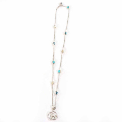 Gucci Double G Mother of Pearl AG925 Necklace