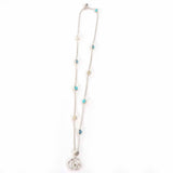Gucci Double G Mother of Pearl AG925 Necklace