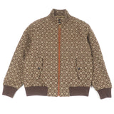 Gucci Blouson Horsebit Jacquard Wool Jacket