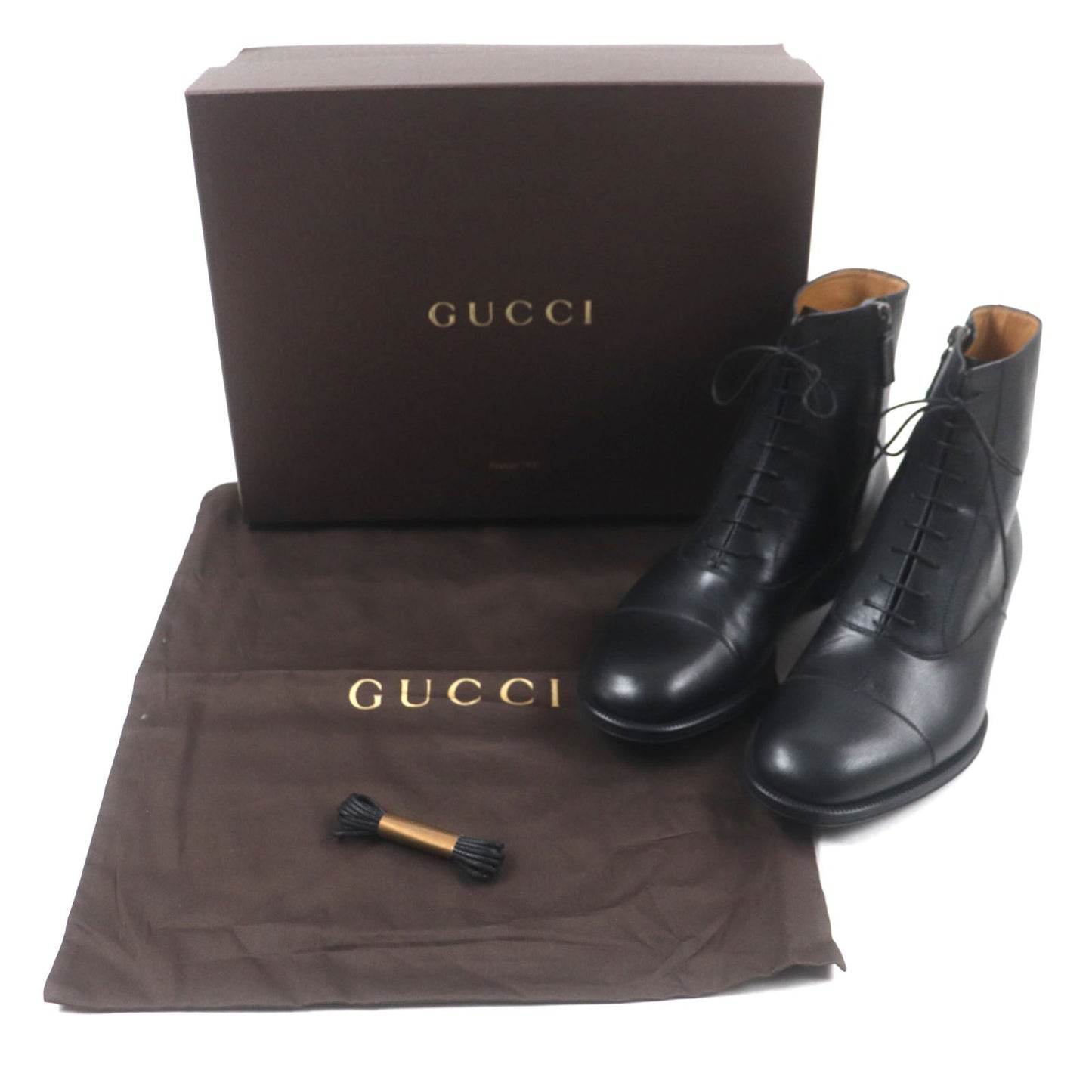 Gucci Leather Boots