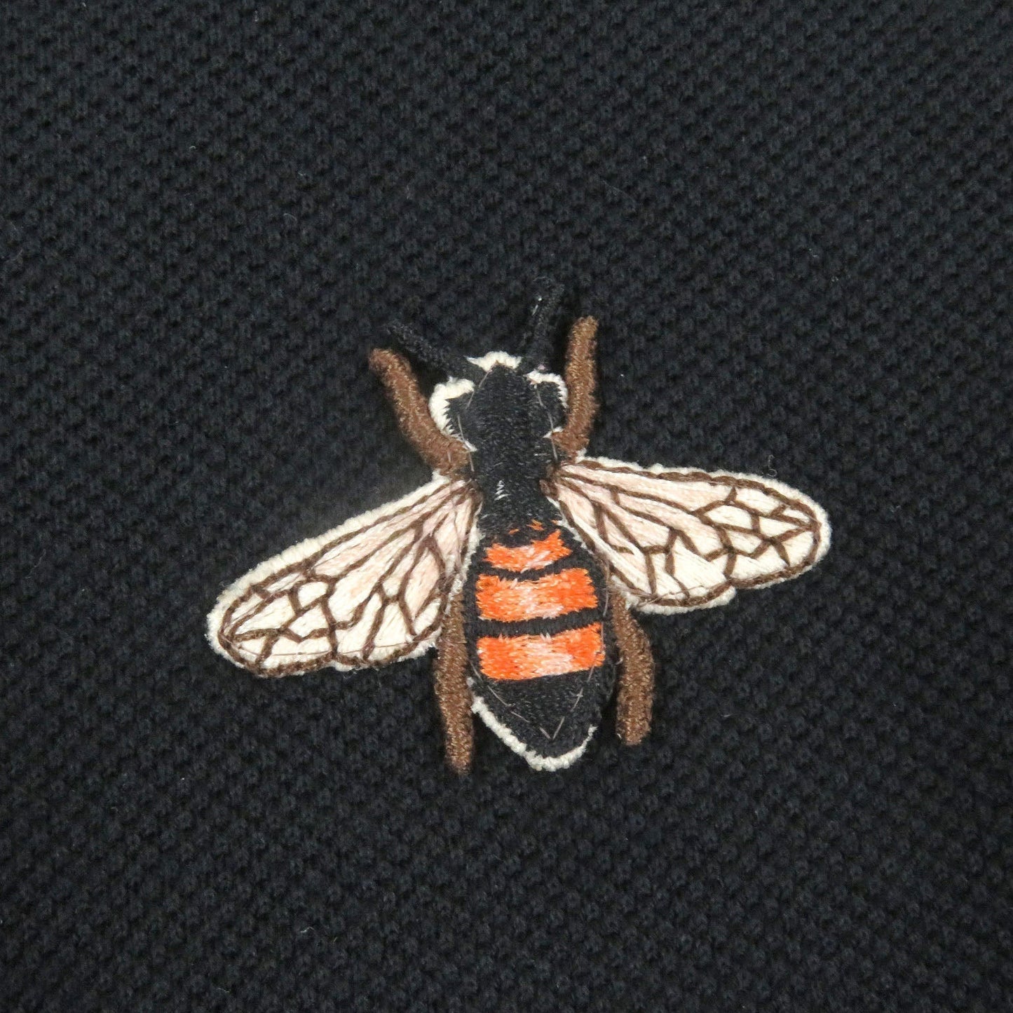 Gucci Bee patch Polo shirt Cotton Polo shirt