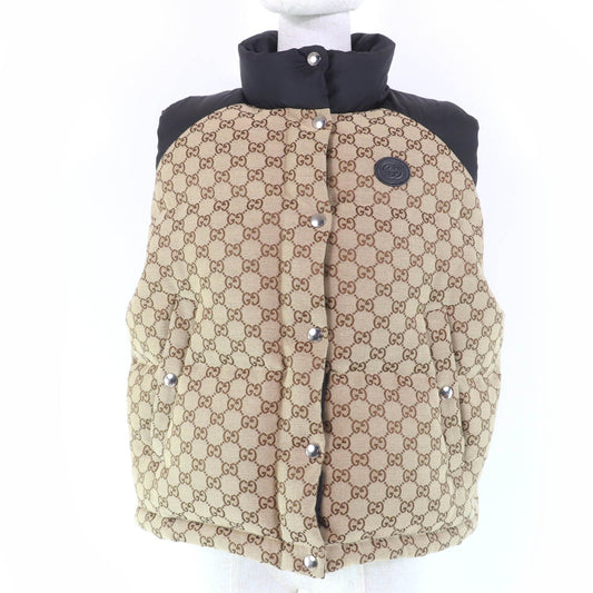 Gucci GG cotton canvas down vest