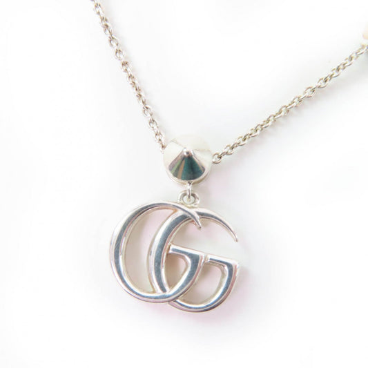 Gucci Double G Mother of Pearl AG925 Necklace