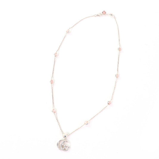 Gucci Double G Mother of Pearl AG925 Necklace