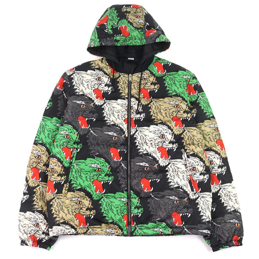 Gucci Panther Down Jacket Nylon Down Jacket